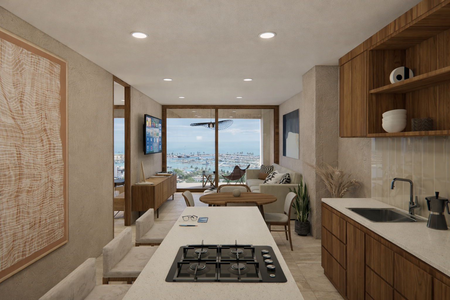 Kitchen and dining · Type C